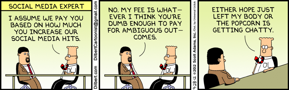 Dilbert - Social Media 2