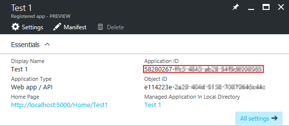 AzureRegApp06-AppId