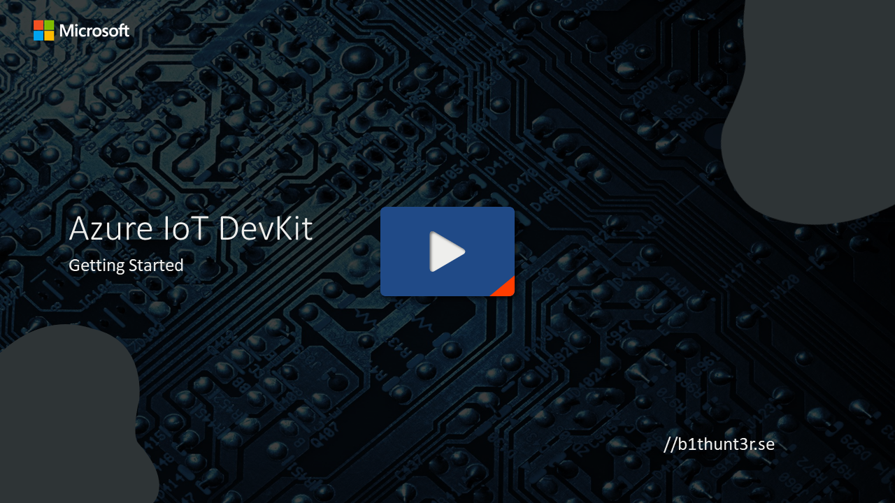 Getting Started - Azure IoT DevKit